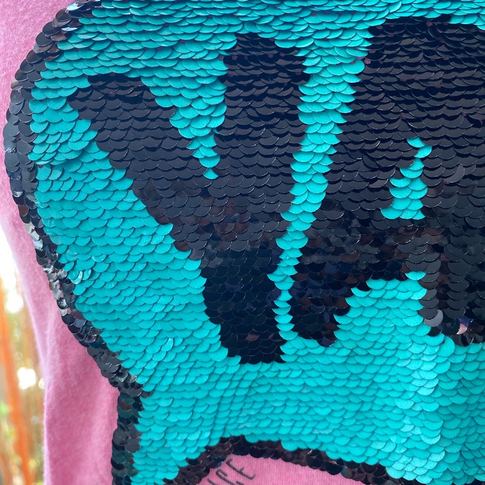 FREE Caveat Emptor T Pair XS Sequin FLip YAY/LOL